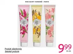 Uniprix ROGER & GALLET Produits sélectionnés/Selected products offer
