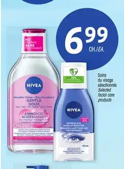 Uniprix NIVEA Soins du visage sélectionnés/Selected facial care products offer