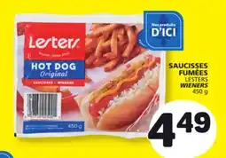 Marché Bonichoix LESTERS WIENERS offer