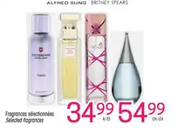 Uniprix Fragrances sélectionnées/ Selected fragrances offer