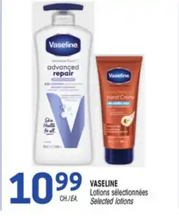 Uniprix VASELINE Lotions sélectionnées/ Selected lotions offer