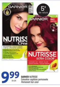Uniprix GARNIER NUTRISSE Coloration capillaire permanente / Permanent hair color offer