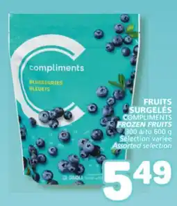 Marché Bonichoix COMPLIMENTS FROZEN FRUITS offer