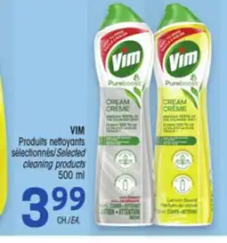 Uniprix VIM Produits nettoyants sélectionnés/Selected cleaning products offer