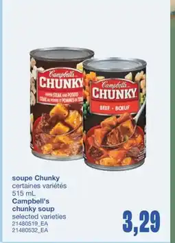 Wholesale Club SOUPE CHUNKY, 515 mL offer
