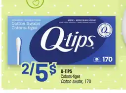 Uniprix Q-TIPS Cotons-tiges/ Cotton swabs offer