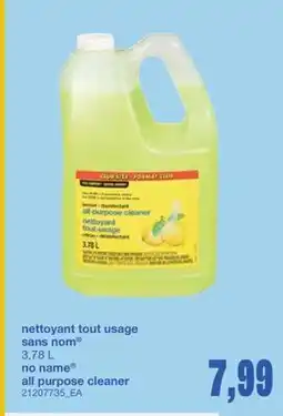 Wholesale Club NETTOYANT TOUT USAGE, 3,78 L offer