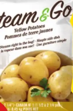 Giant Tiger 1 lb Steam and Go Mini Yellow Potatoes offer