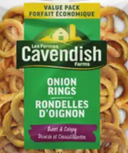 Giant Tiger Cavendish Farms potato wedges or onion rings offer