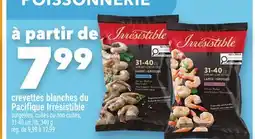Marche Ami crevettes blanches du Pacifique Irrésistible offer