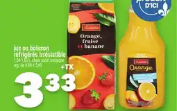 Marche Ami Jus ou boisson réfrigérés Irrésistible offer