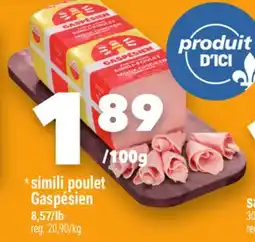 Marche Ami Simili poulet Gaspésien offer