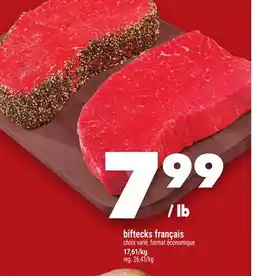 Marche Ami Biftecks français offer