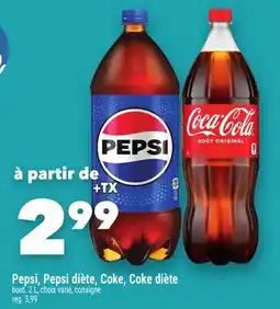 Marche Ami PEPSI, PEPSI DIÈTE, COKE, COKE DIÈTE offer