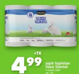 Marche Ami PAPIER HYGIÉNIQUE VALEUR SELECTION offer