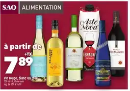 Marche Ami Vin rouge, blanc ou rosé offer