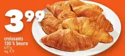 Marche Ami CROISSANTS 100 % BEURRE offer