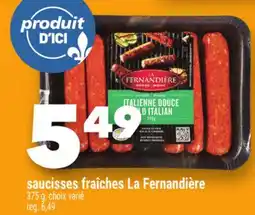Marche Ami saucisses fraîches La Fernandière offer