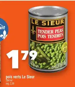 Marche Ami Pois verts Le Sieur offer