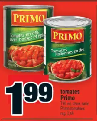 Super C TOMATES PRIMO | PRIMO TOMATOES offer