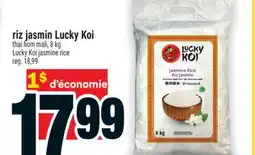 Super C riz jasmin Lucky Koi | Lucky Koi jasmine rice offer