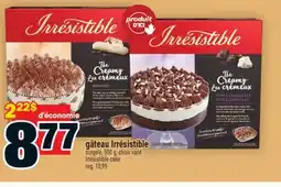 Super C GÂTEAU IRRÉSISTIBLE | IRRÉSISTIBLE CAKE offer