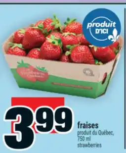Super C FRAISES| STRAWBERRIES offer