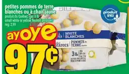 Super C PETITES POMMES DE TERRE BLANCHES OU À CHAIR JAUNE | SMALL WHITE OR YELLOW FLESHED POTATOES offer