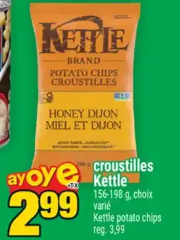 Super C CROUSTILLES KETTLE | KETTLE POTATO CHIPS offer