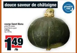 Super C COURGE SWEET MAMA | SWEET MAMA SQUASH offer