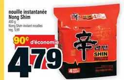 Super C NOUILLE INSTANTANÉE NONG SHIM | NONG SHIM INSTANT NOODLES offer