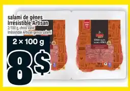 Super C SALAMI DE GÊNES IRRÉSISTIBLE ARTISAN | IRRÉSISTIBLE ARTISAN GENOA SALAMI offer