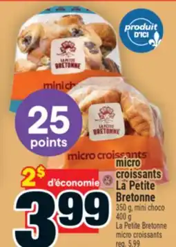 Super C micro croissants La Petite Bretonne | La Petite Bretonne micro croissants offer
