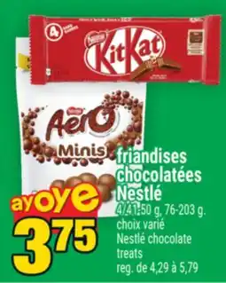 Super C FRIANDISES CHOCOLATÉES NESTLÉ | NESTLÉ CHOCOLATE TREATS offer