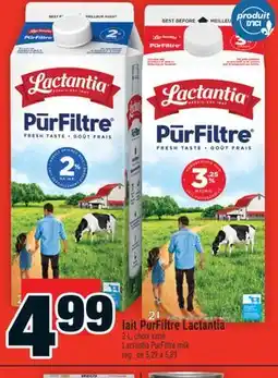 Super C lait PurFiltre Lactantia | Lactantia PurFiltre milk offer