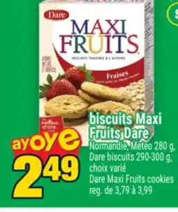 Super C BISCUITS MAXI FRUITS | DARE MAXI FRUITS COOKIES offer