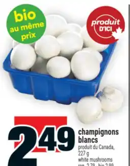 Super C CHAMPIGNONS BLANCS | WHITE MUSHROOMS offer