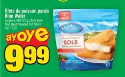 Super C FILETS DE POISSON PANÉS BLUE WATER| BLUE WATER BREADED FISH FILLETS offer