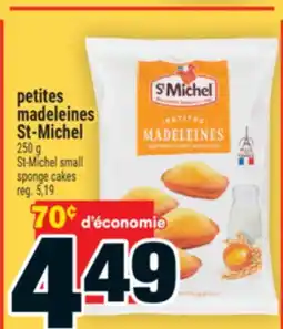 Super C PETITES MADELEINES ST‑MICHEL | ST‑MICHEL SMALL SPONGE CAKES offer
