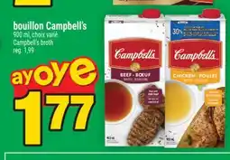 Super C BOUILLON CAMPBELL'S | BROTH offer