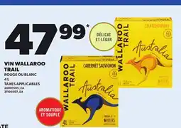 Provigo VIN WALLAROO TRAIL, 4 L offer