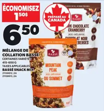 Provigo BASSÉ SNACK MIX, 415-600 G offer