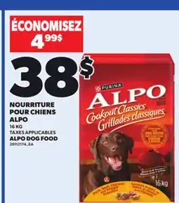 Provigo ALPO DOG FOOD, 16KG offer