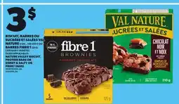 Provigo NATURE VALLEY BISCUIT, PROTEIN BARS OR SWEET & SALTY, 6 UN. 148-210G OR FIBRE 1 BARS, 1125G offer