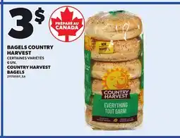 Provigo COUNTRY HARVEST BAGELS, 6 UN offer