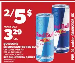 Provigo RED BULL ENERGY DRINKS, 250 ML offer