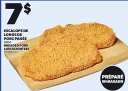 Provigo ESCALOPE DE LONGE DE PORC PANÉE PORC PANÉE, 300 G offer