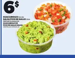 Provigo GUACAMOLE, 270 G OR PICO DE GALLO SALSA, 170 G offer