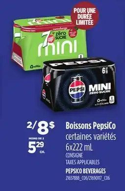 Provigo PEPSICO BEVERAGES, 6X222 ML offer