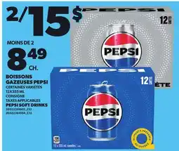 Provigo PEPSI SOFT DRINKS, 12X355 ML offer
